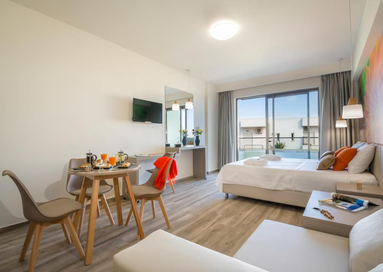 Incognito Creta Luxury Suites And More คอลิมวาริออน ภายนอก รูปภาพ