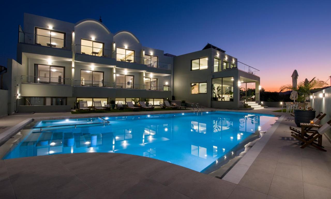 Incognito Creta Luxury Suites And More คอลิมวาริออน ภายนอก รูปภาพ