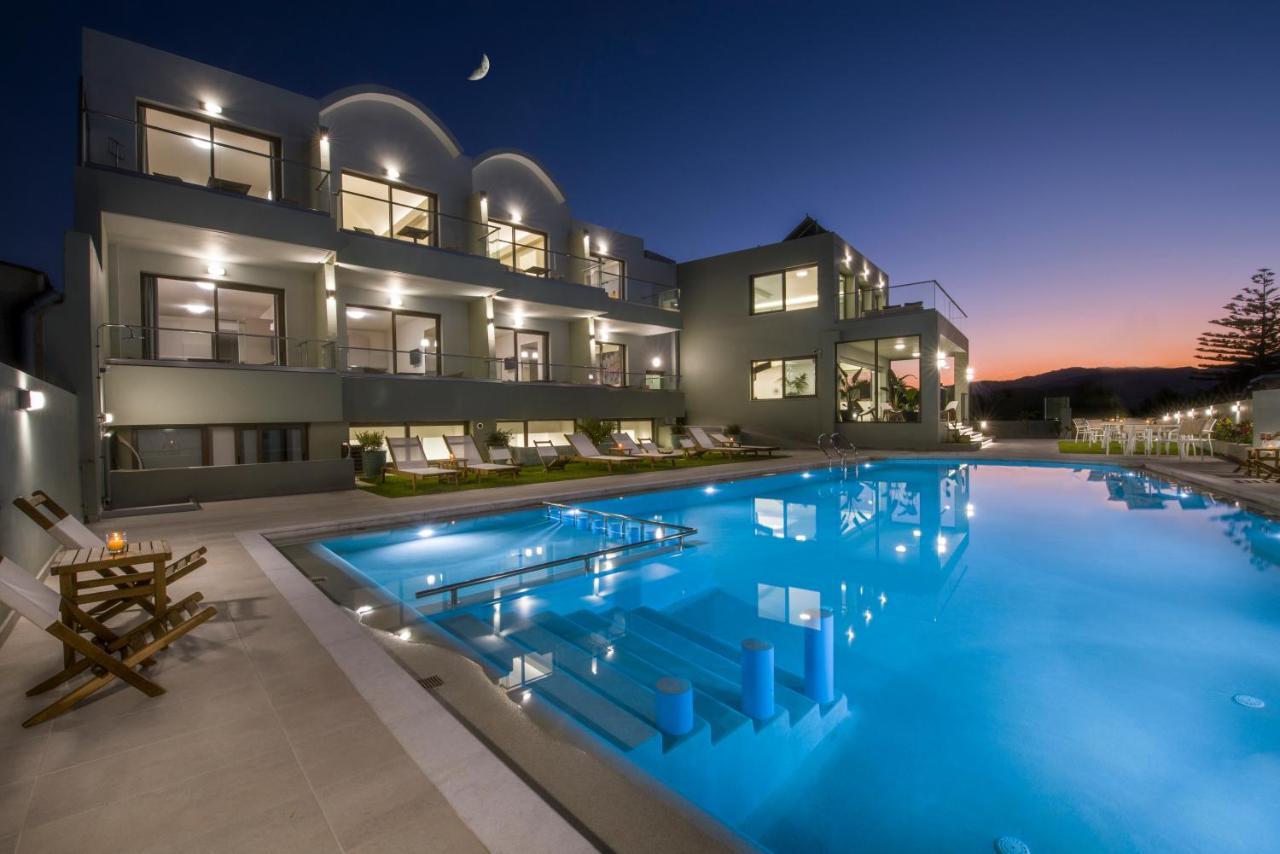 Incognito Creta Luxury Suites And More คอลิมวาริออน ภายนอก รูปภาพ