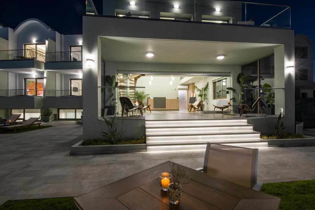 Incognito Creta Luxury Suites And More คอลิมวาริออน ภายนอก รูปภาพ
