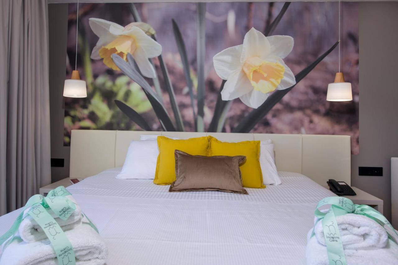 Incognito Creta Luxury Suites And More คอลิมวาริออน ภายนอก รูปภาพ