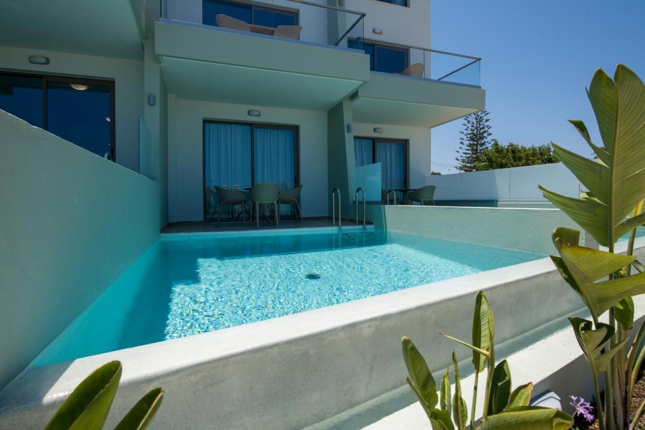 Incognito Creta Luxury Suites And More คอลิมวาริออน ภายนอก รูปภาพ