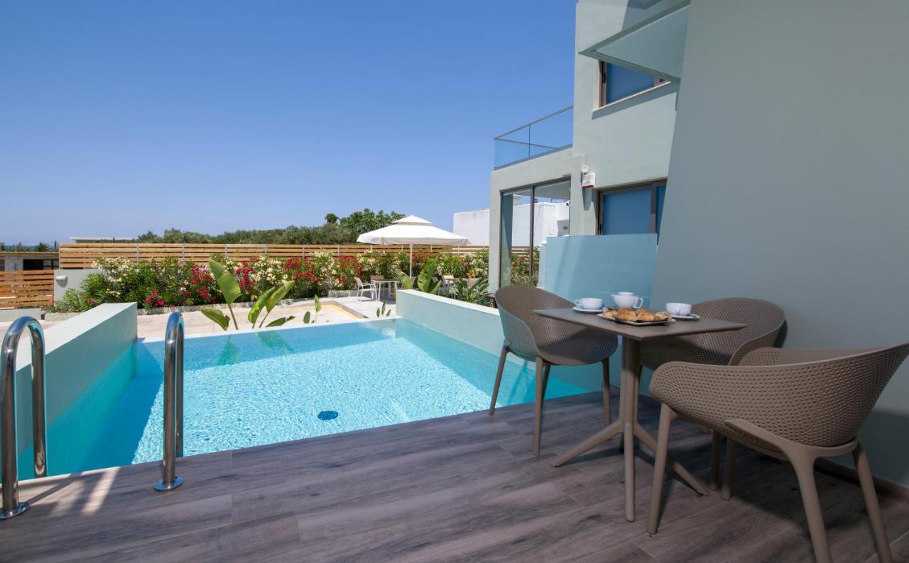 Incognito Creta Luxury Suites And More คอลิมวาริออน ภายนอก รูปภาพ