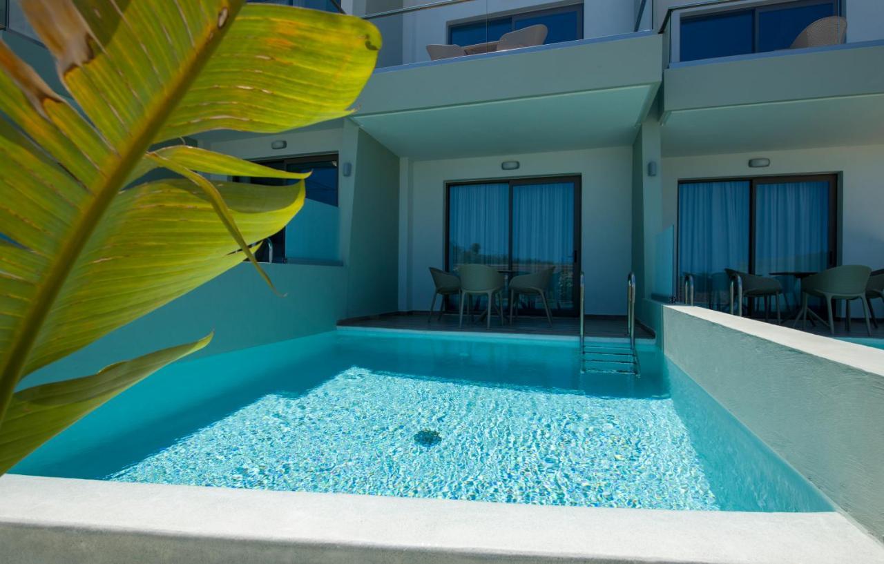 Incognito Creta Luxury Suites And More คอลิมวาริออน ภายนอก รูปภาพ