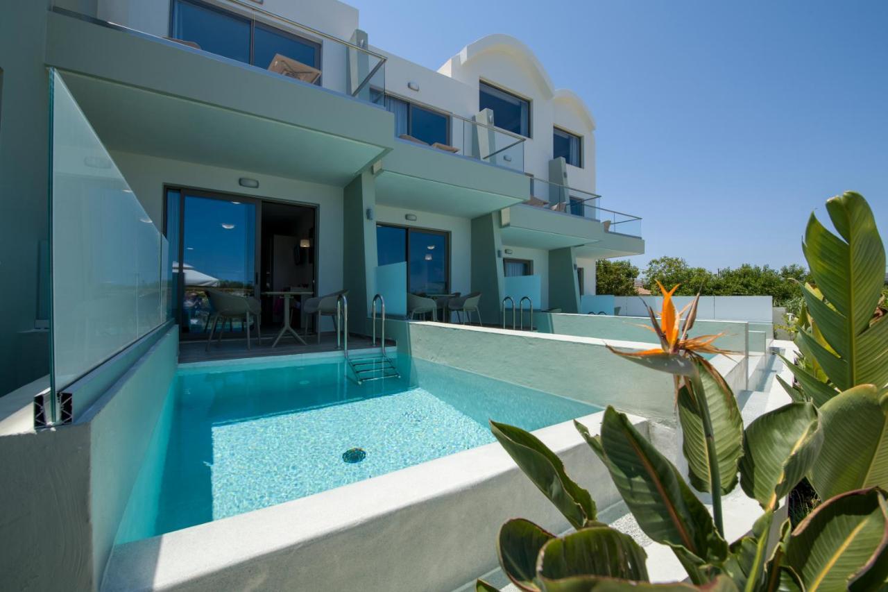 Incognito Creta Luxury Suites And More คอลิมวาริออน ภายนอก รูปภาพ